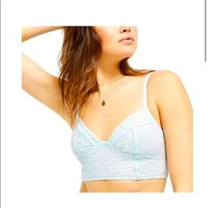 Free people leek longline bra